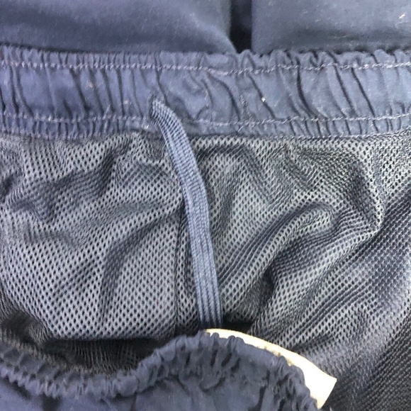 Studio Works navy blue pull on lined side stripe athletic leisure pants M - Picture 6 of 10